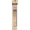 Ekena Millwork Merced Block Smooth Bracket w/ Offset Brace, Douglas Fir, 5 1/2"W x 20"D x 32"H BKT0604X20X32MRC05SDF - alternate 2